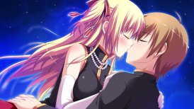 аниме любовь и поцелуи