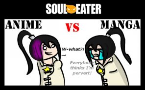 Soul Eater Anime vs