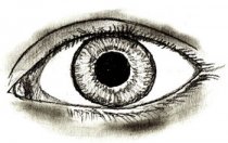 Как нарисовать глаза человека, шаг 6