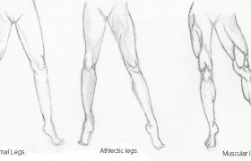Как Рисовать Ноги Аниме